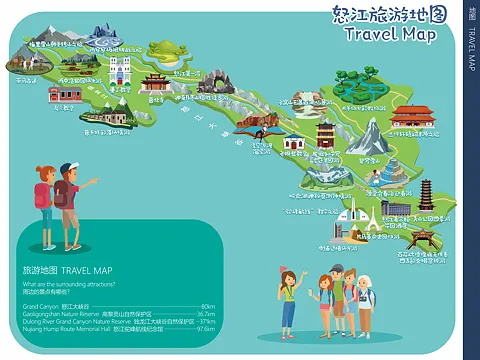 兴安智慧导览系统下的手绘地图个性化推荐功能？